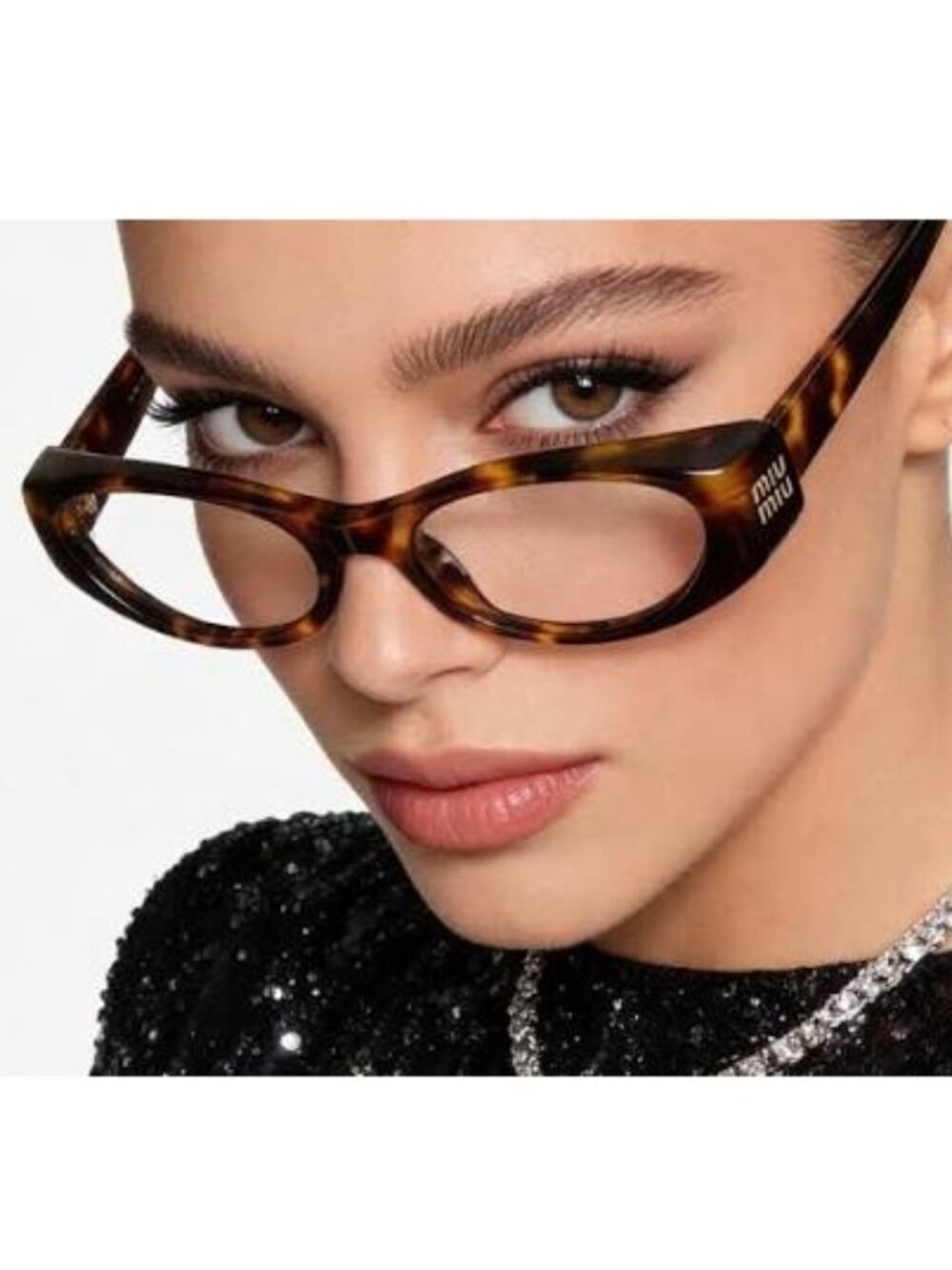 New Miu Miu MU03ZV  Havana Eyegasses MU 03ZV 14L1O1